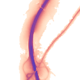 Night-time road noise heatmap for WR9 7SL