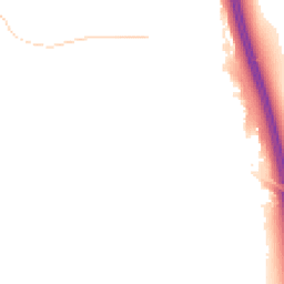 Night-time road noise heatmap for WR9 7SS