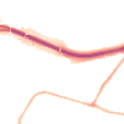 Night-time road noise heatmap for WR9 8JU