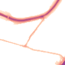 Night-time road noise heatmap for WR9 8LP