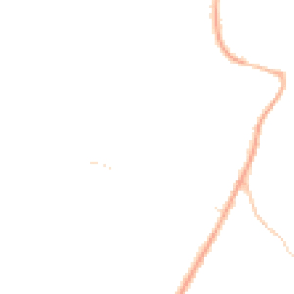Night-time road noise heatmap for WR9 8RQ