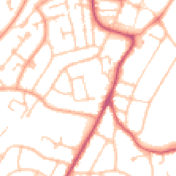 Daytime road noise heatmap for WR9 8RW