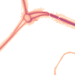 Night-time road noise heatmap for WR9 9AD