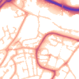 Daytime road noise heatmap for WR9 9BA