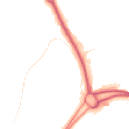 Night-time road noise heatmap for WR9 9BJ