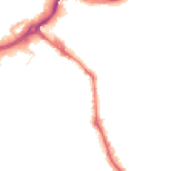 Night-time road noise heatmap for WS10 0AA