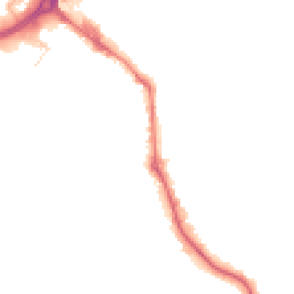 Night-time road noise heatmap for WS10 0AQ