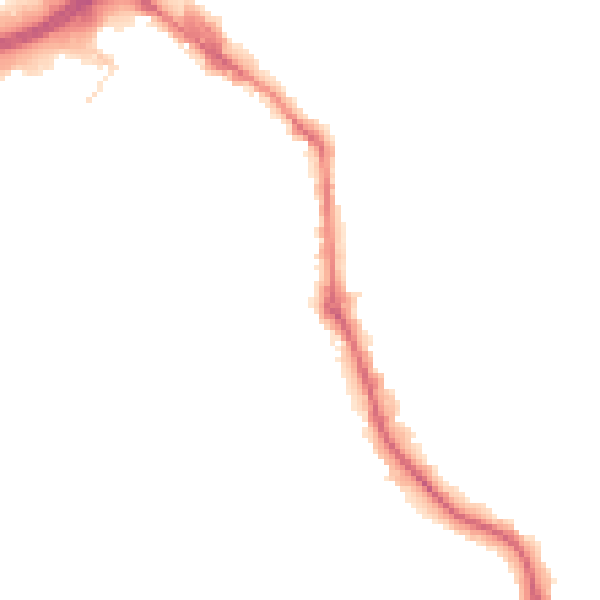 Night-time road noise heatmap for WS10 0AS
