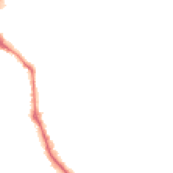 Night-time road noise heatmap for WS10 0BT