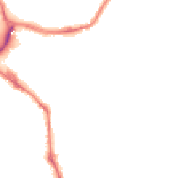 Night-time road noise heatmap for WS10 0BZ