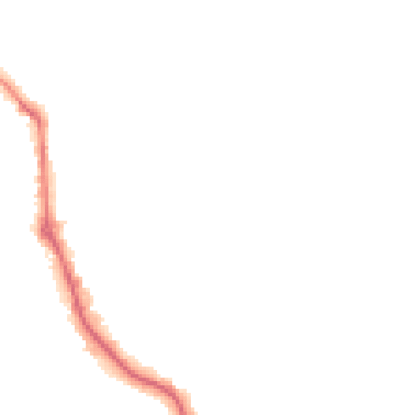 Night-time road noise heatmap for WS10 0DA