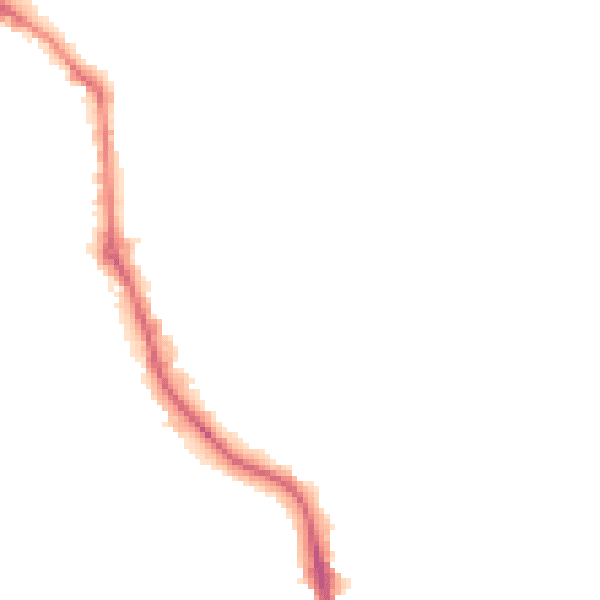 Night-time road noise heatmap for WS10 0DD