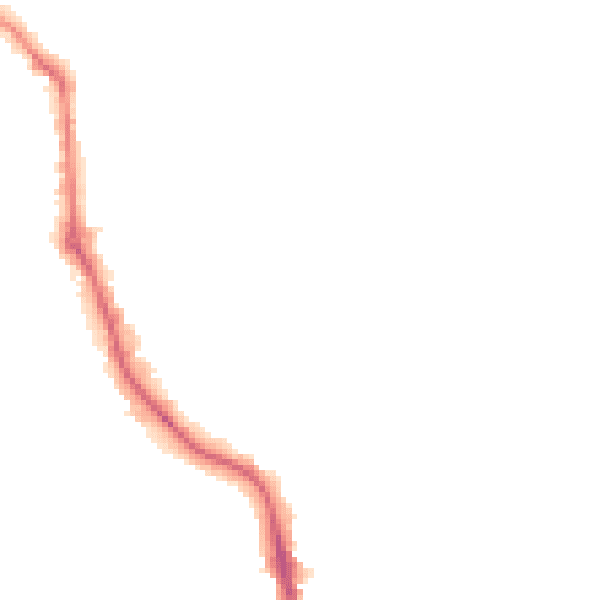 Night-time road noise heatmap for WS10 0DS