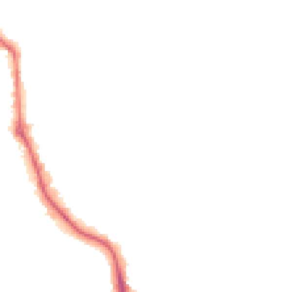 Night-time road noise heatmap for WS10 0DT