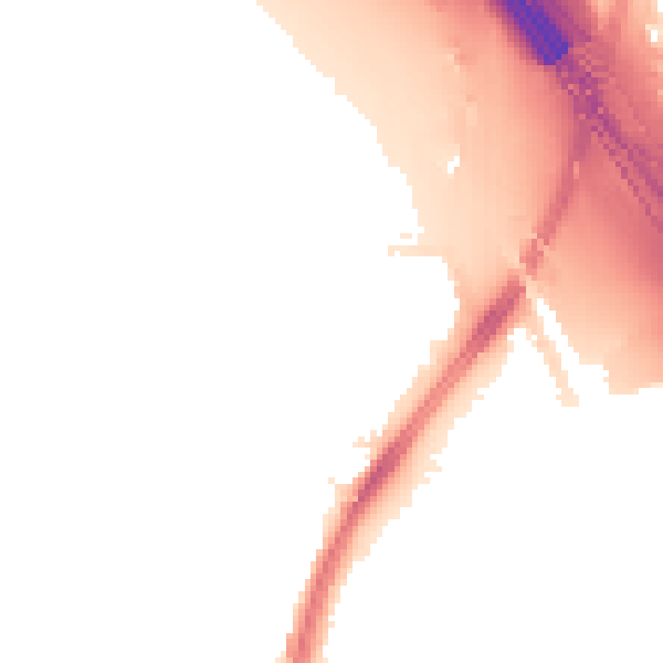 Night-time road noise heatmap for WS10 0LL
