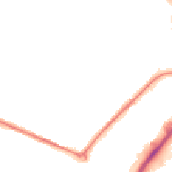 Night-time road noise heatmap for WS10 7NG