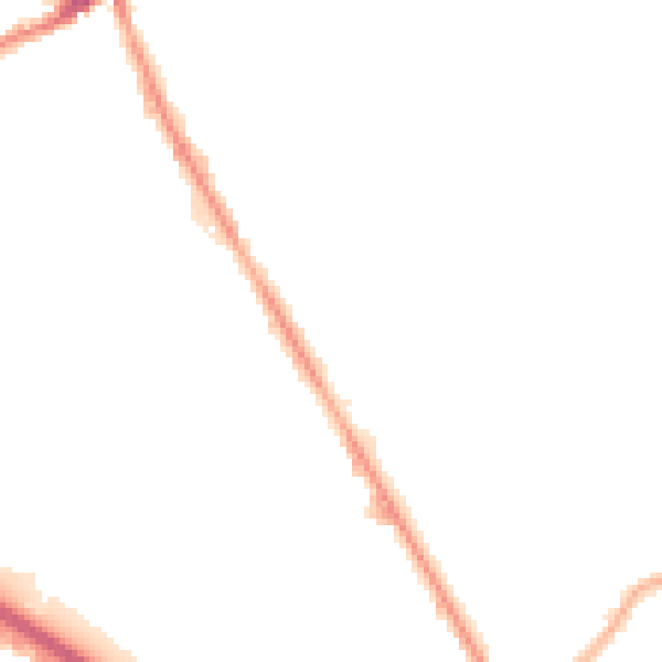 Night-time road noise heatmap for WS10 7TP