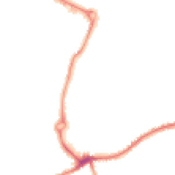 Night-time road noise heatmap for WS10 8EF