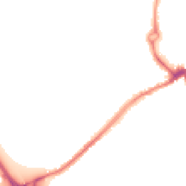 Night-time road noise heatmap for WS10 8PX