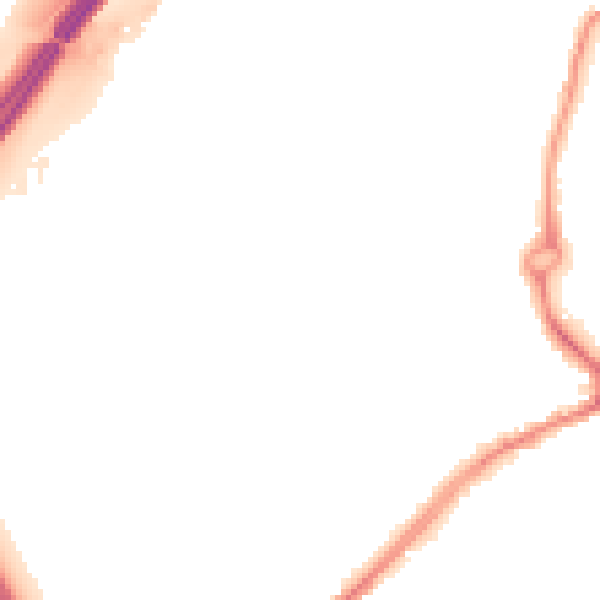 Night-time road noise heatmap for WS10 8QX