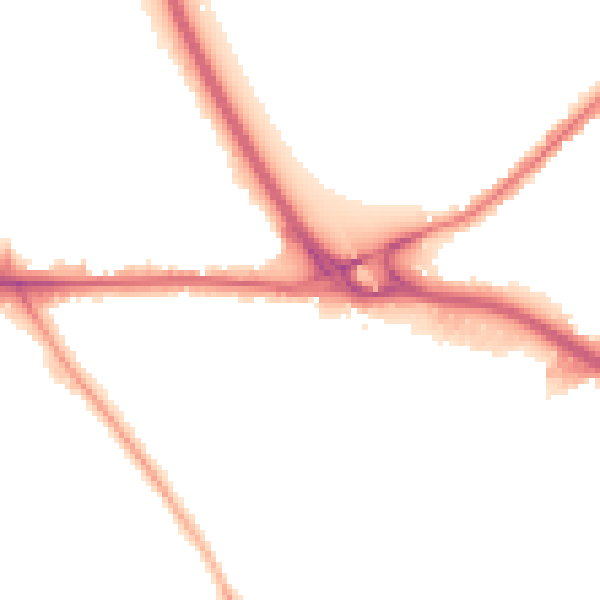 Night-time road noise heatmap for WS10 8TA