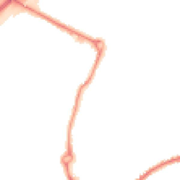 Night-time road noise heatmap for WS10 8UT