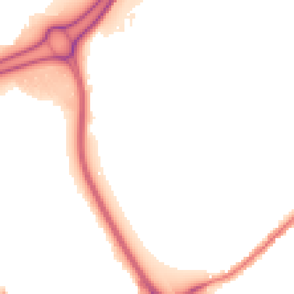 Night-time road noise heatmap for WS10 8WA