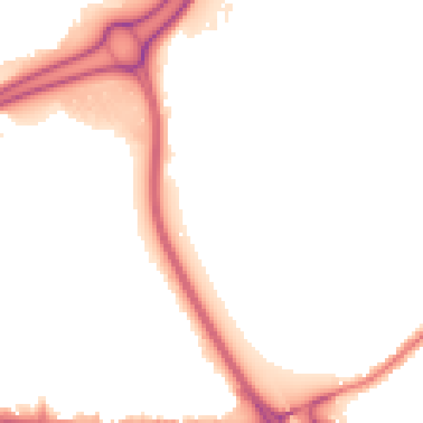 Night-time road noise heatmap for WS10 8WE