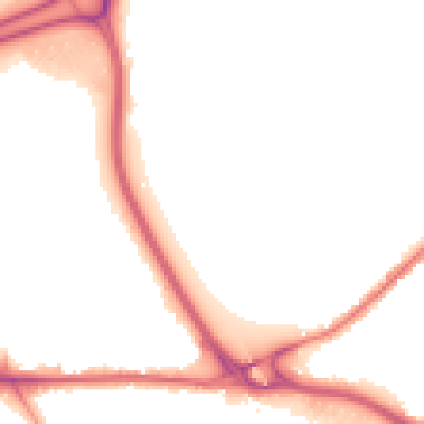 Night-time road noise heatmap for WS10 8WF