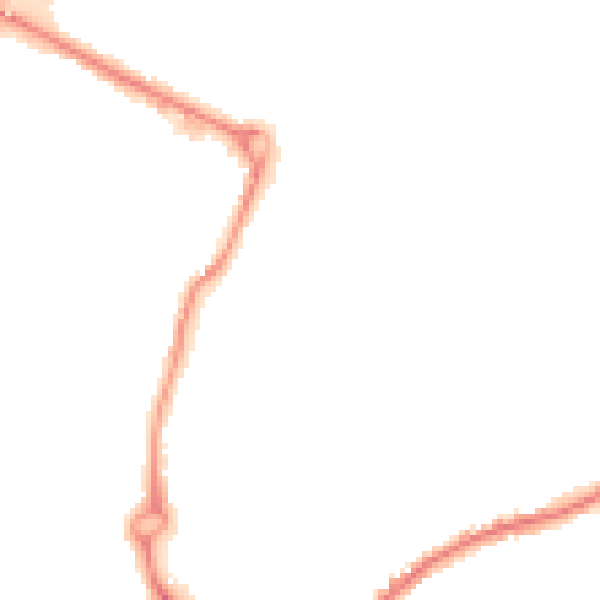 Night-time road noise heatmap for WS10 8XX