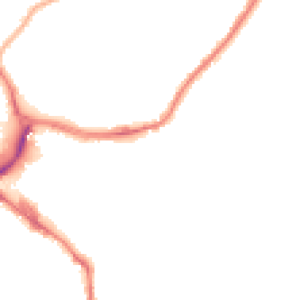Night-time road noise heatmap for WS10 9AE