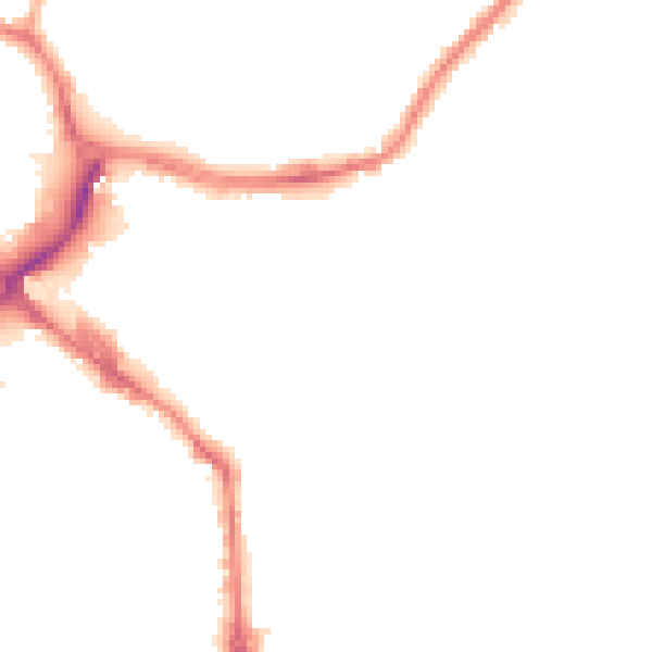 Night-time road noise heatmap for WS10 9AW