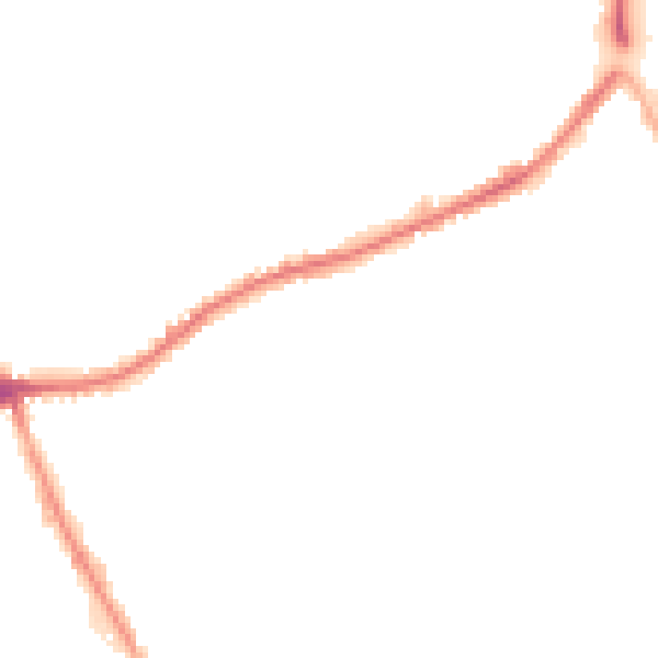 Night-time road noise heatmap for WS10 9LH