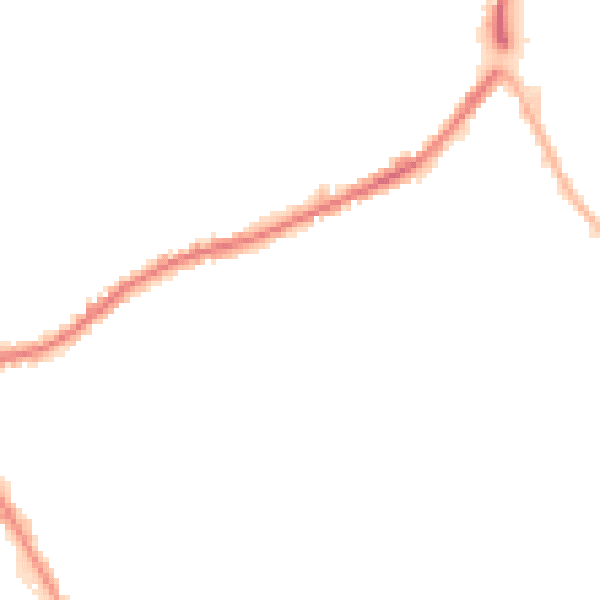 Night-time road noise heatmap for WS10 9LL
