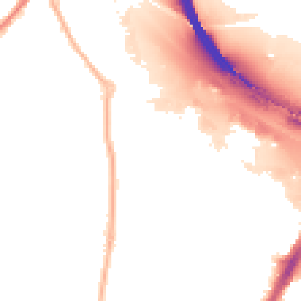 Night-time road noise heatmap for WS10 9PX