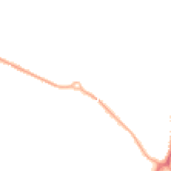 Night-time road noise heatmap for WS12 1LR