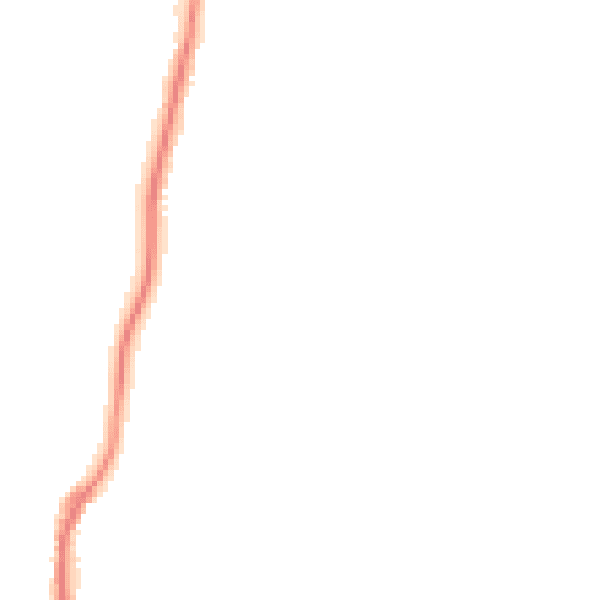 Night-time road noise heatmap for WS12 1TH