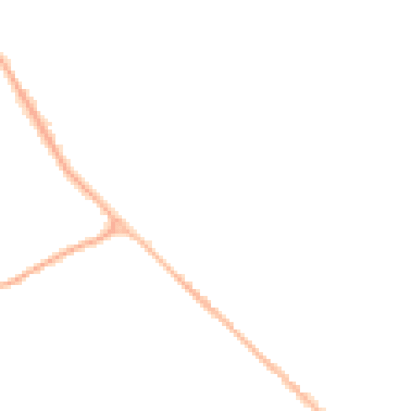 Night-time road noise heatmap for WS12 2UX