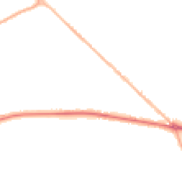 Night-time road noise heatmap for WS12 3EX
