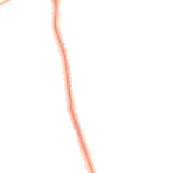 Night-time road noise heatmap for WS12 4NS