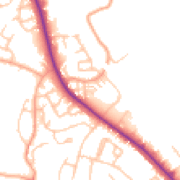 Daytime road noise heatmap for WS13 6BD