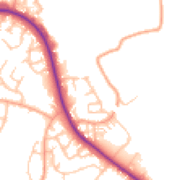Daytime road noise heatmap for WS13 6BH