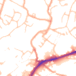 Daytime road noise heatmap for WS13 6BP