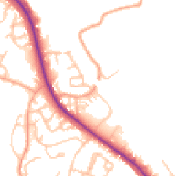 Daytime road noise heatmap for WS13 6BQ