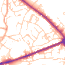 Daytime road noise heatmap for WS13 6BS