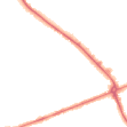 Night-time road noise heatmap for WS13 6DE