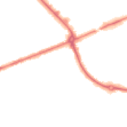 Night-time road noise heatmap for WS13 6FE