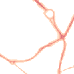 Night-time road noise heatmap for WS13 6NJ