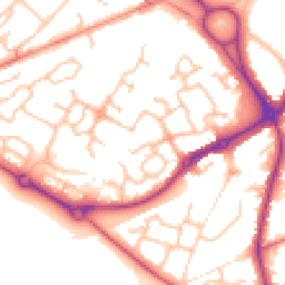 Daytime road noise heatmap for WS13 6PF
