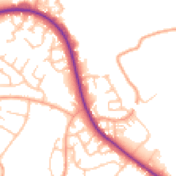 Daytime road noise heatmap for WS13 7SU